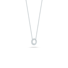 Roberto Coin 18K Diamond Love Letter Necklace "O"