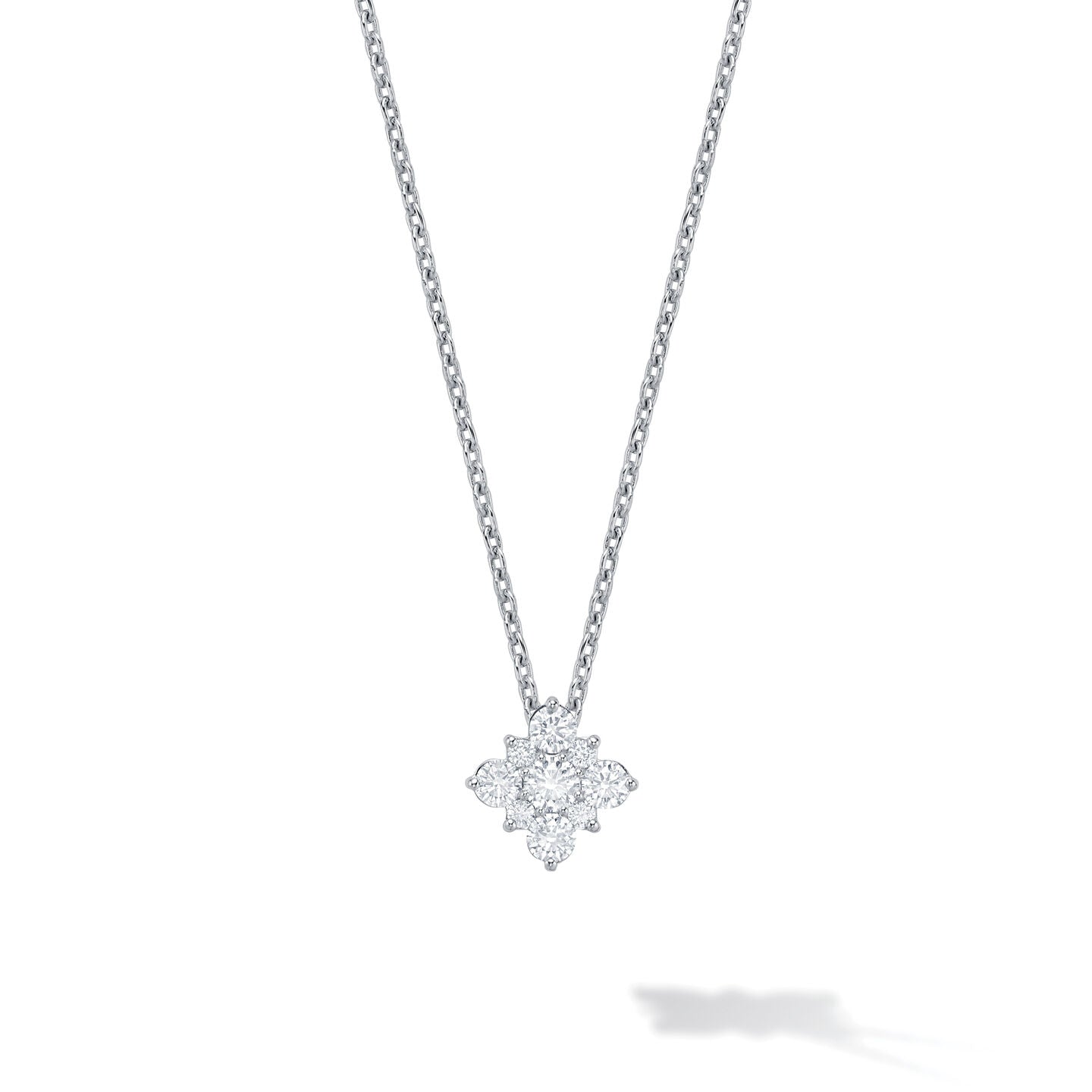 Birks Snowflake Diamond Necklace