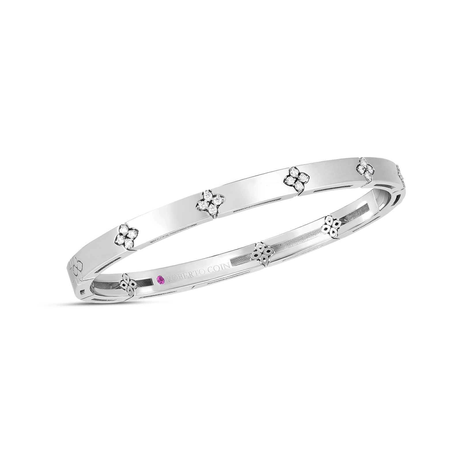 Roberto Coin 18KW Love In Verona Bangle