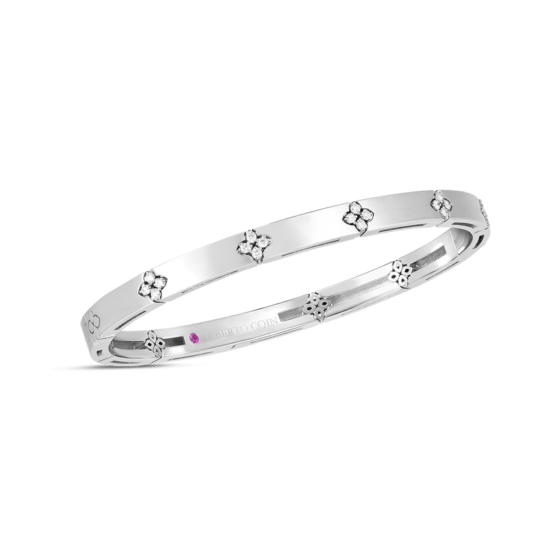 Roberto Coin 18KW Love In Verona Bangle