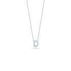 Roberto Coin 18K Diamond Love Letter Necklace "D"