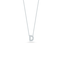 Roberto Coin 18K Diamond Love Letter Necklace "D"