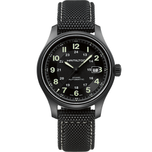 Hamilton Khaki Field Titanium Auto, model #H70575733, at IJL Since 1937
