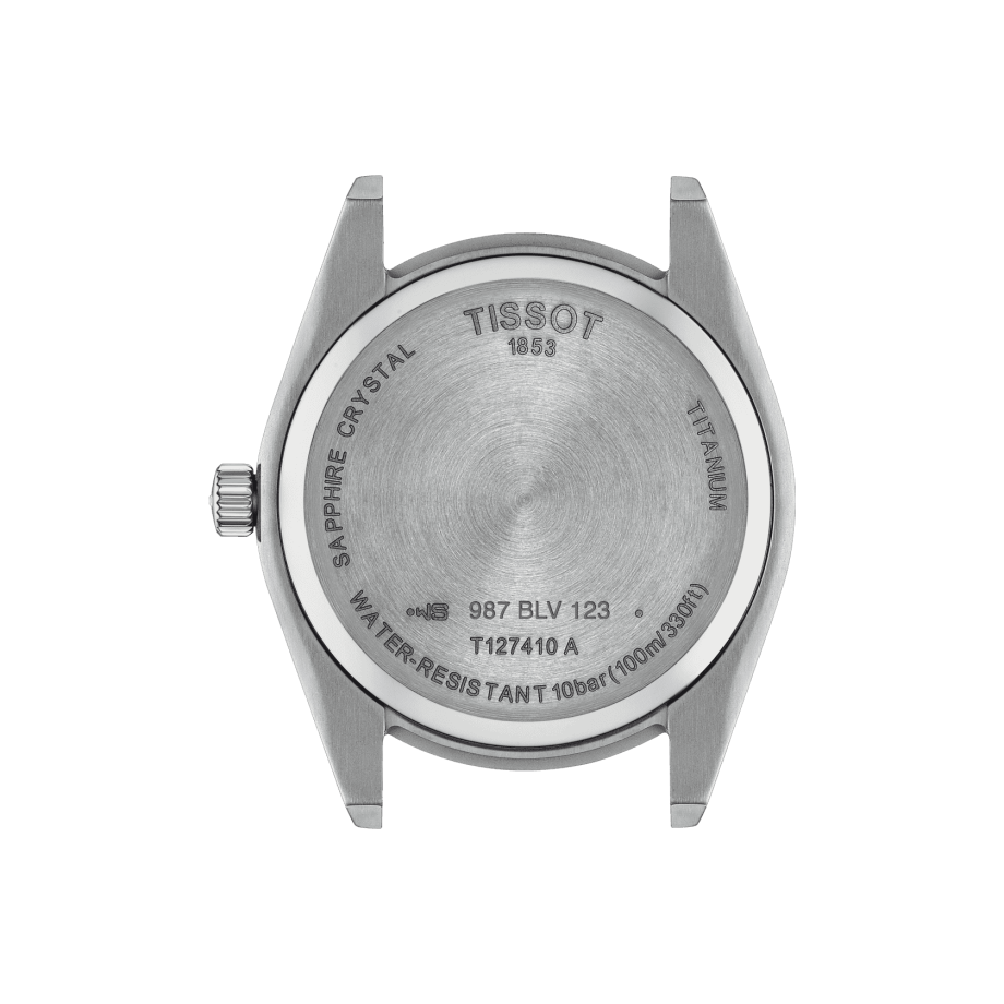 Tissot Gentleman Titanium, model #T127.410.44.041.00, at IJL Since 1937