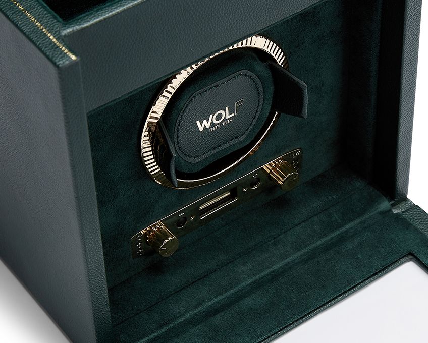 WOLF British Racing Green Single Watch Winder