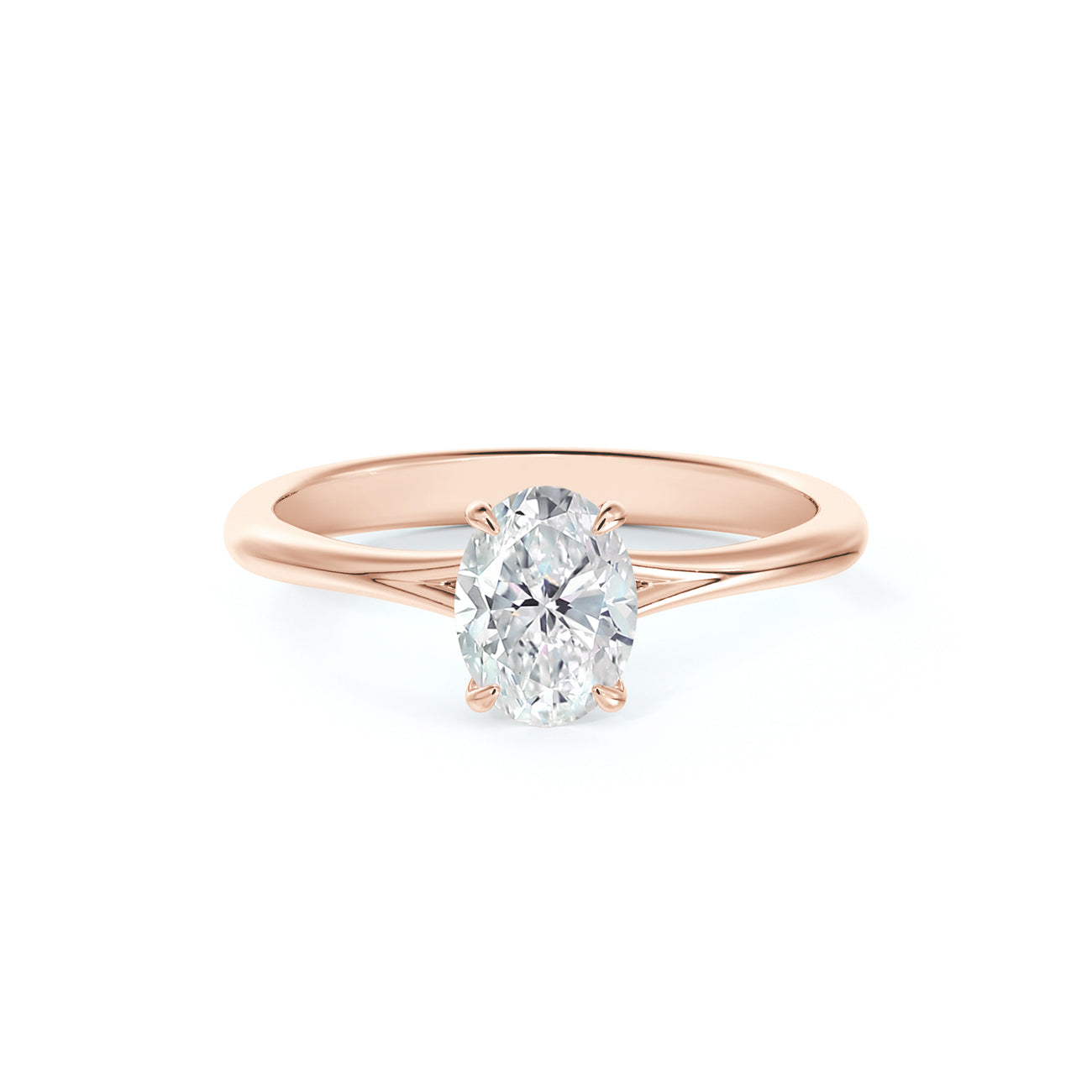 De Beers Forevermark Icon™ Oval Brilliant Engagement Ring