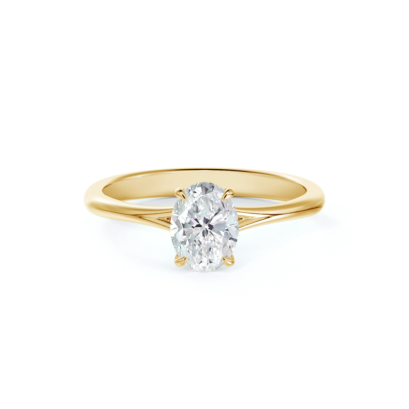 De Beers Forevermark Icon™ Oval Brilliant Engagement Ring