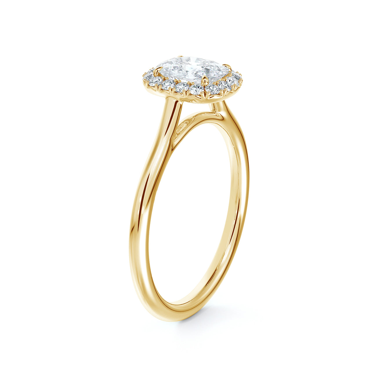 De Beers Forevermark Centre Of My Universe™ Cushion Brilliant Halo Engagement Ring