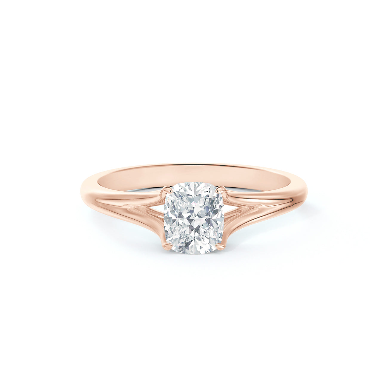 De Beers Forevermark Unity Cushion Brilliant Engagement Ring