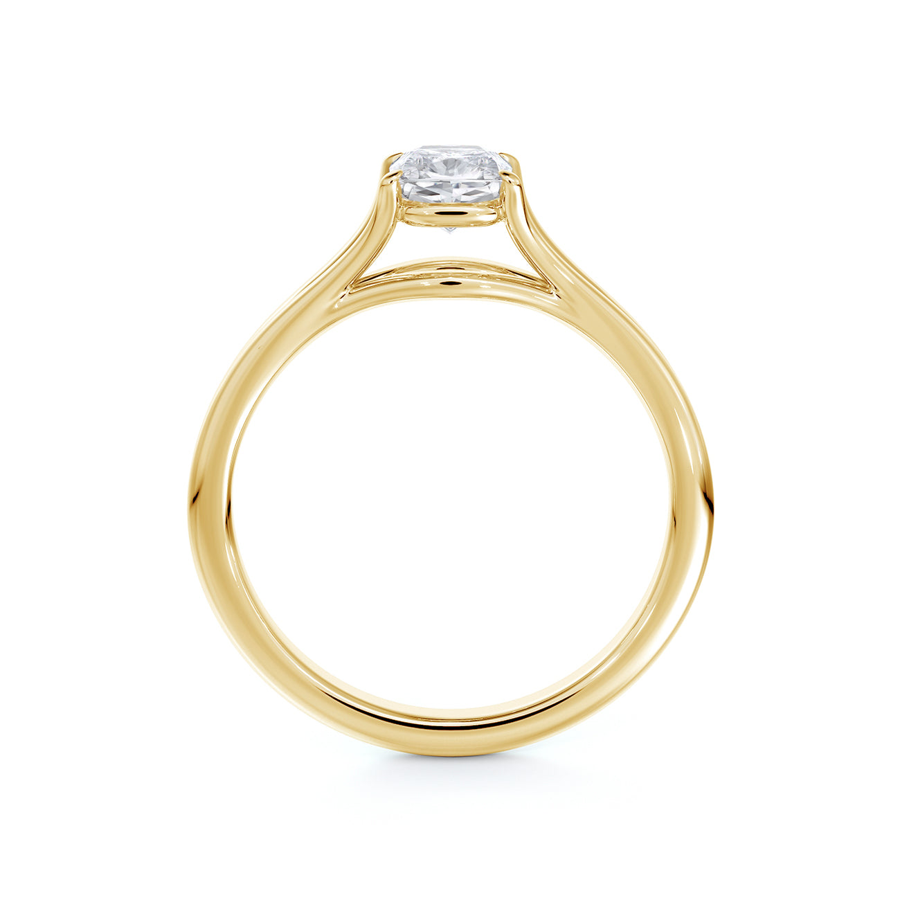 De Beers Forevermark Unity Cushion Brilliant Engagement Ring