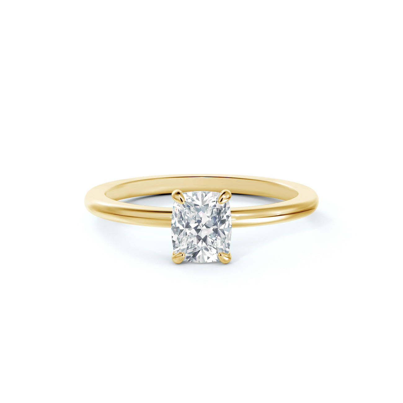 De Beers Forevermark Micaela's Solitaire Cushion Brilliant Engagement Ring