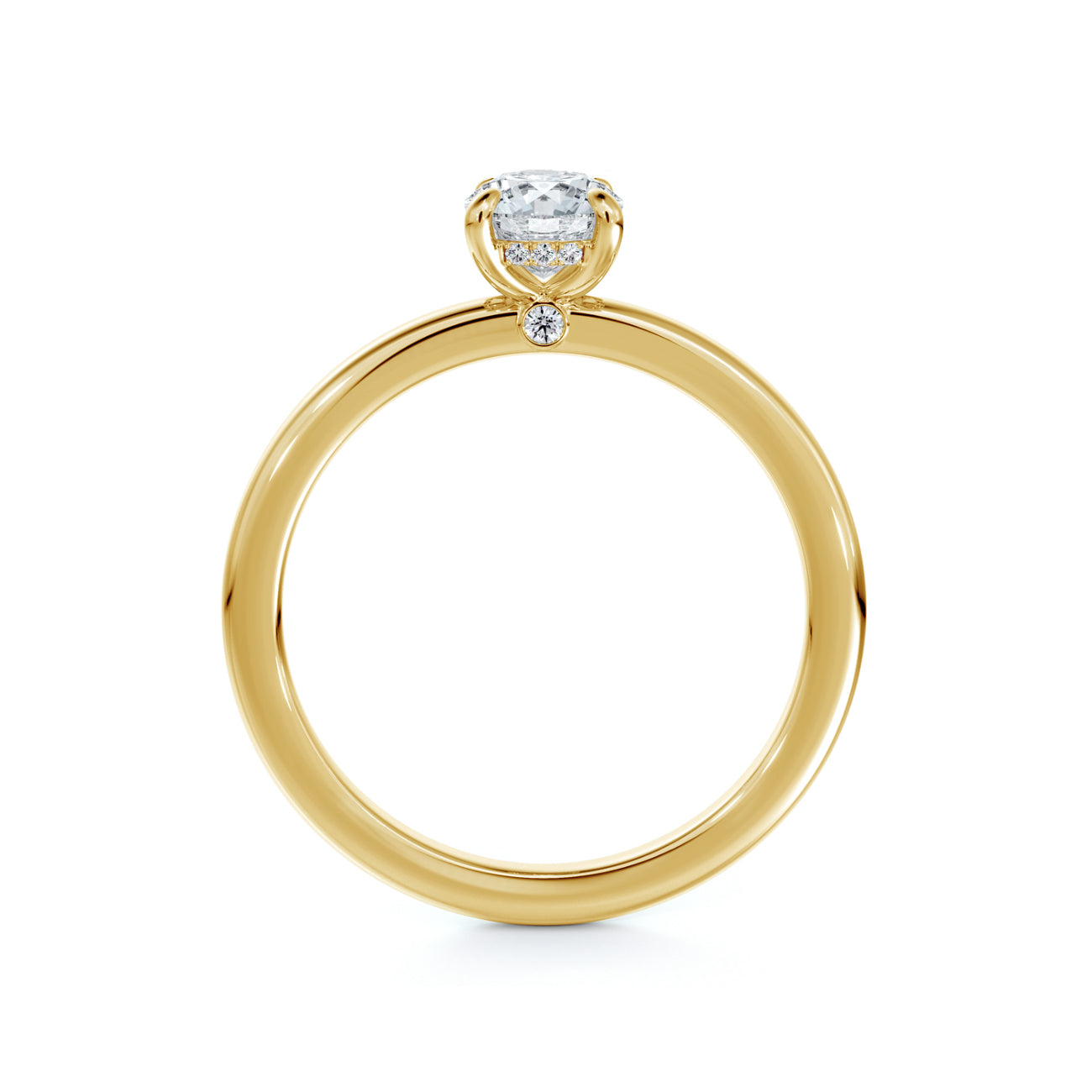 De Beers Forevermark Micaela's Solitaire Cushion Brilliant Engagement Ring