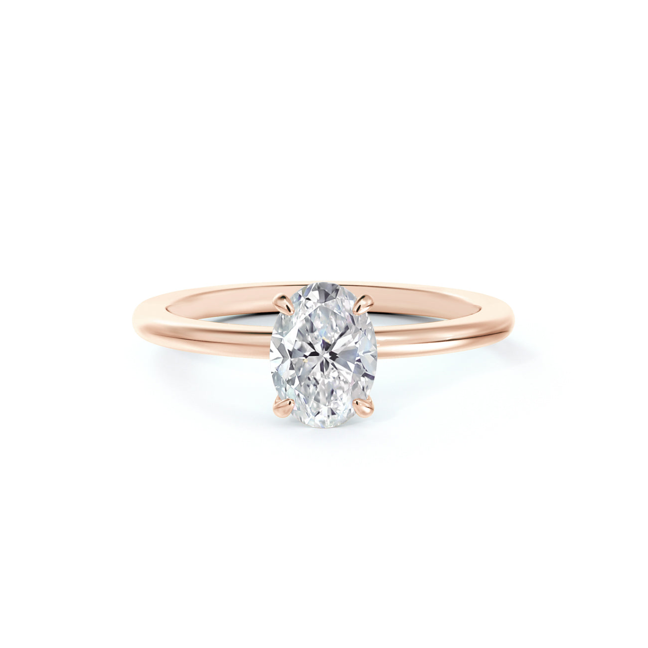 De Beers Forevermark Micaela's Solitaire Oval Brilliant Engagement Ring