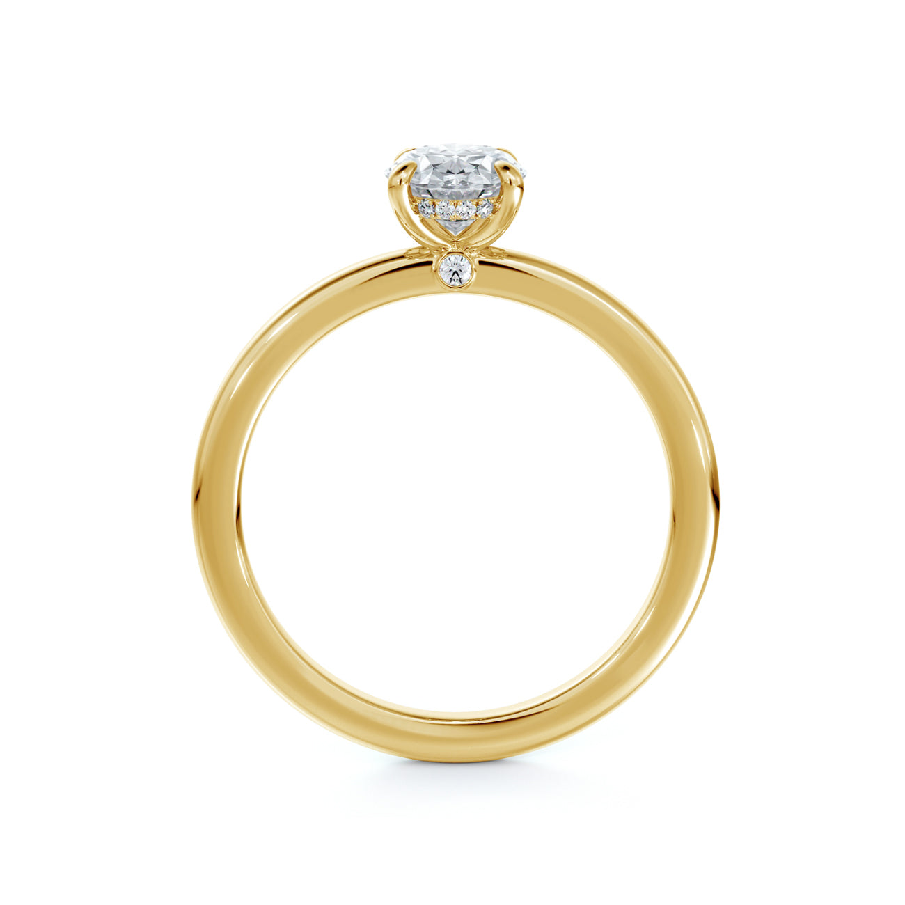 De Beers Forevermark Micaela's Solitaire Oval Brilliant Engagement Ring