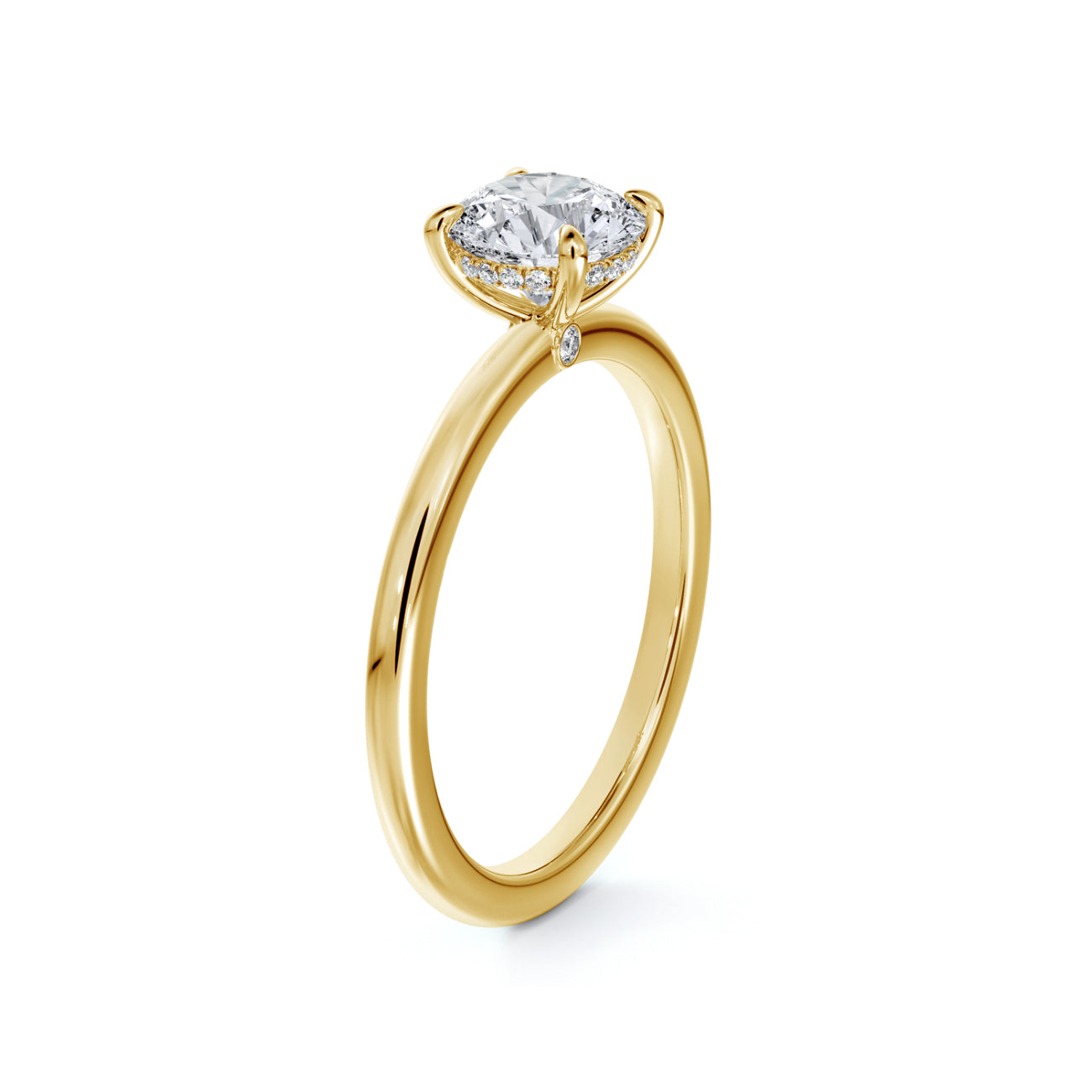 De Beers Forevermark Micaela's Solitaire Round Brilliant Engagement Ring