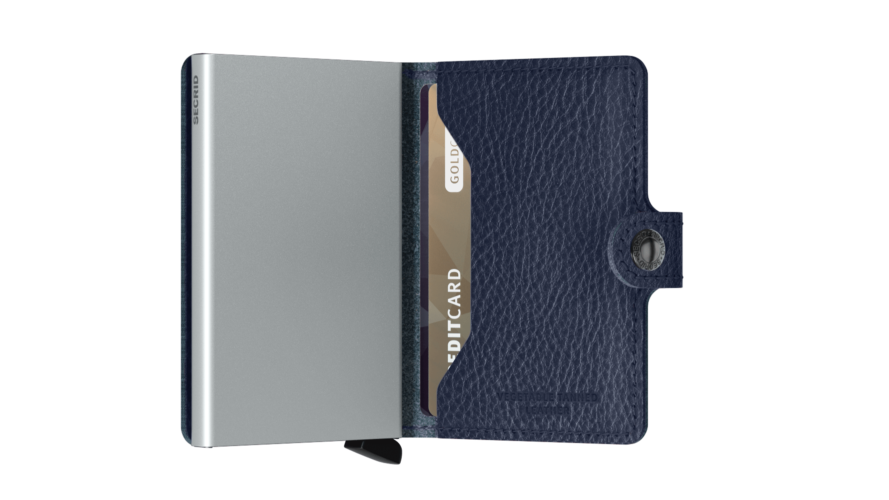 Secrid Miniwallet Veg Navy-Silver