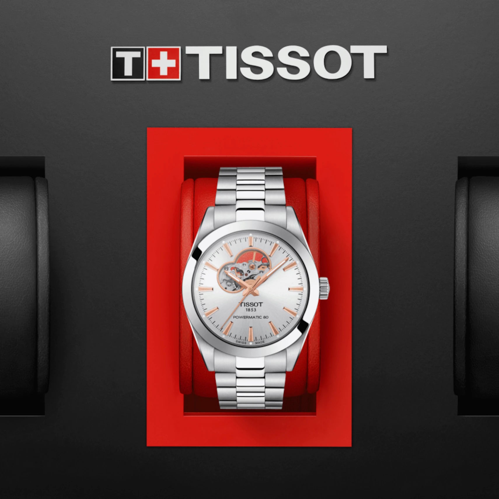 Tissot Gentleman Open Heart Automatic, model #T127.407.11.031.01, at IJL Since 1937