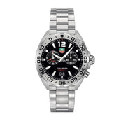 TAG Heuer Formula 1 Quartz Alarm 41mm, model #WAZ111A.BA0875, at IJL Since 1937