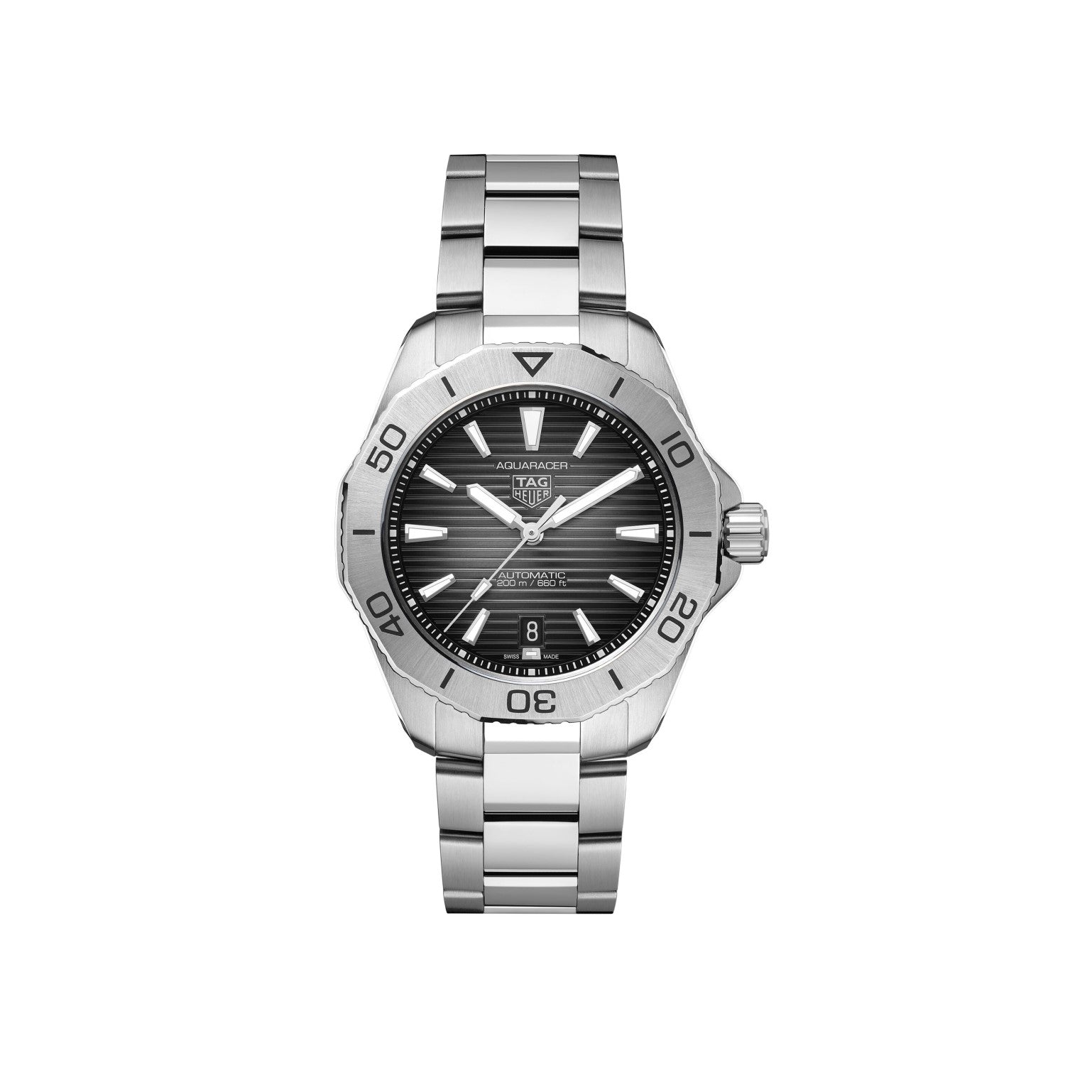 TAG Heuer Aquaracer Professional 200 Date 40mm, model #WBP2110.BA0627, at IJL Since 1937