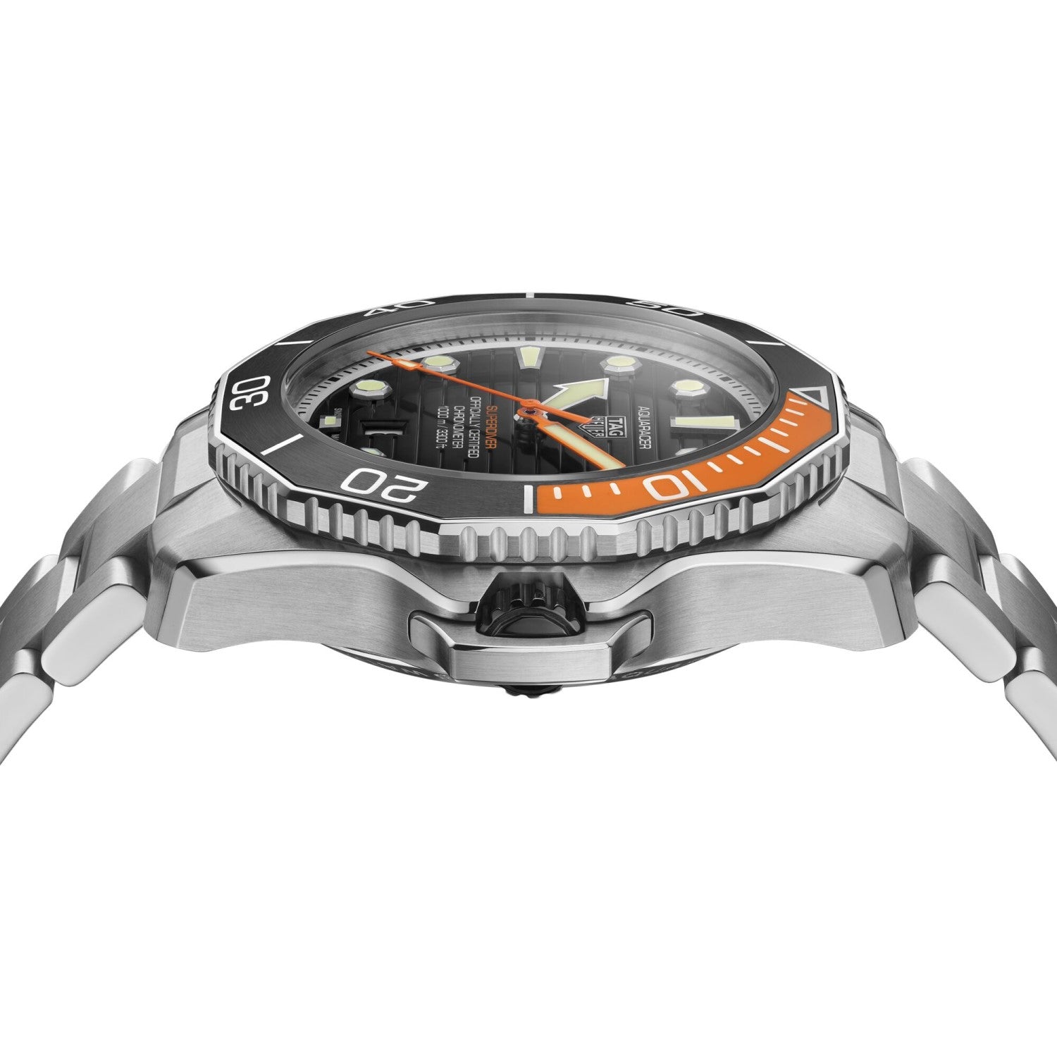 TAG Heuer Aquaracer Professional 1000 Superdiver, model #WBP5A8A.BF0619, at IJL Since 1937