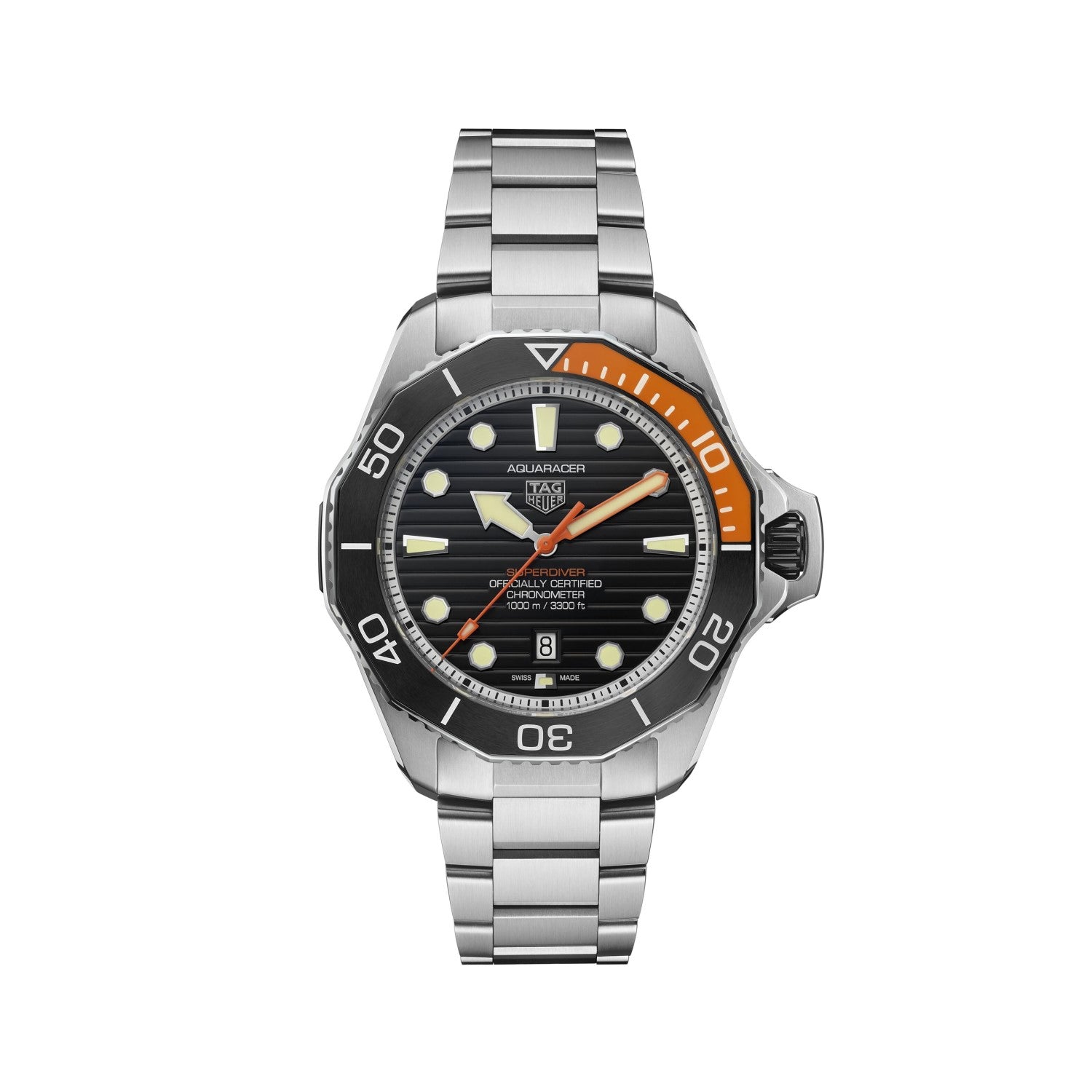 TAG Heuer Aquaracer Professional 1000 Superdiver, model #WBP5A8A.BF0619, at IJL Since 1937