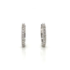 10KW Diamond Hoop Earrings 1ctw