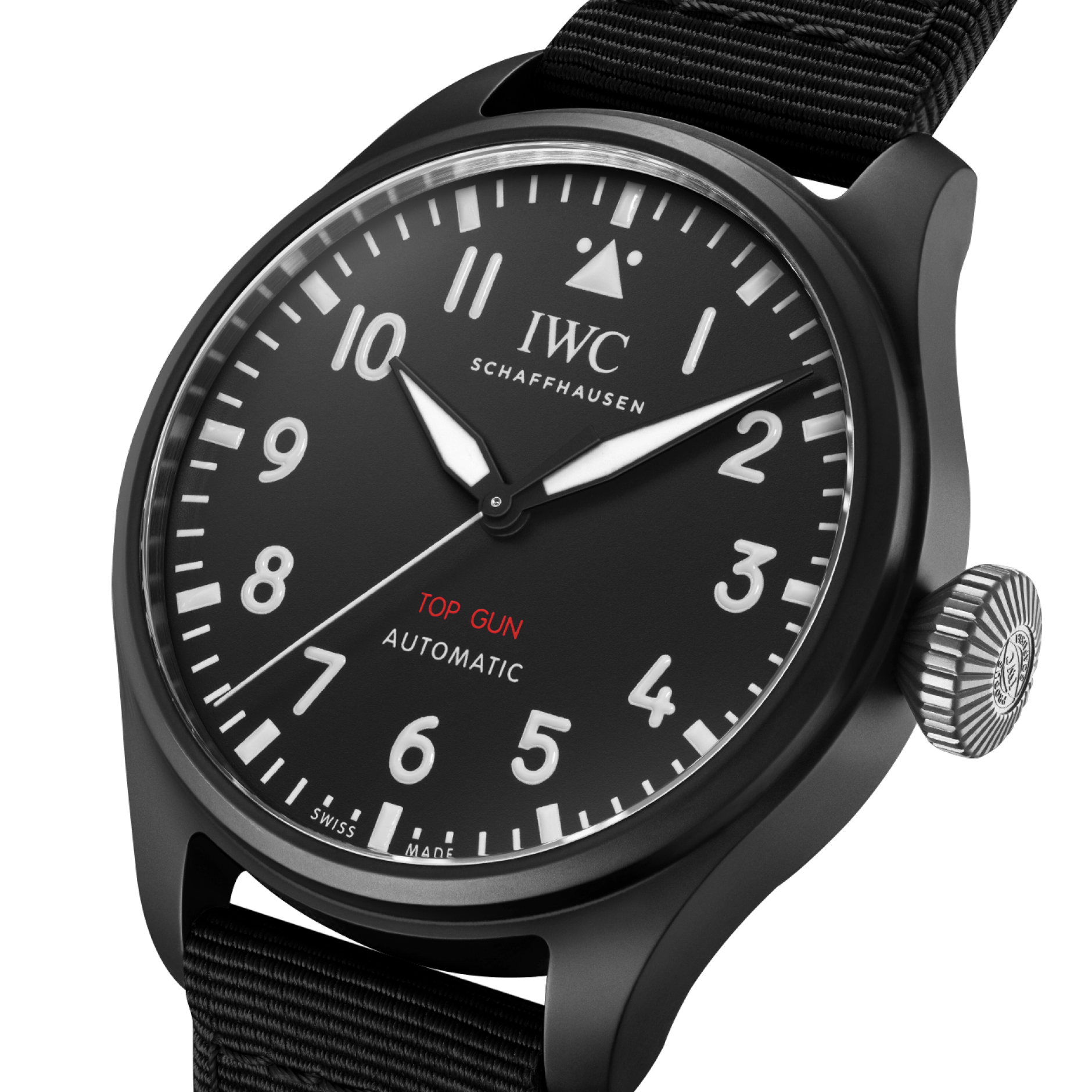 IWC Schaffhausen Big Pilot's Watch 43 Top Gun, model #IW329801, at IJL Since 1937