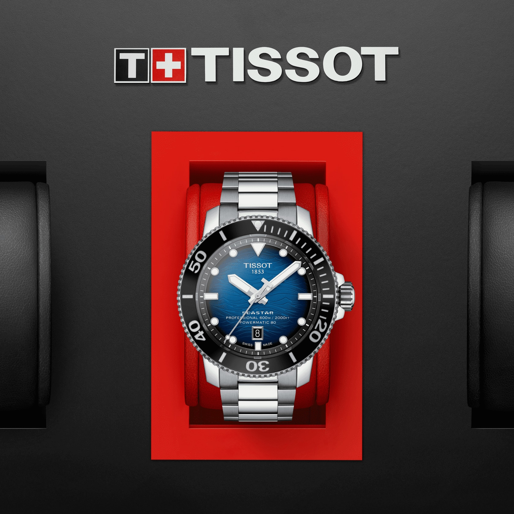 Tissot Seastar 2000 Professional Powermatic 80, model #T120.607.11.041.01, at IJL Since 1937