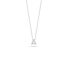 Roberto Coin 18K Diamond Love Letter Necklace "A"