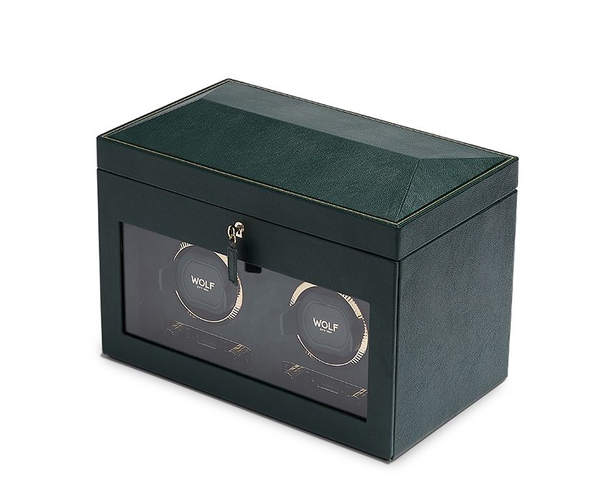 Wolf heritage double online watch winder