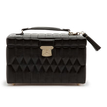 WOLF Caroline Medium Jewellery Box Black