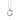 Sterling Silver Circle Pendant (Chain Included)