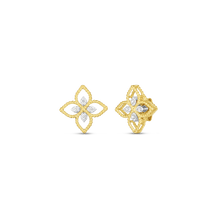 Roberto Coin 18KY Principessa Flower Earrings