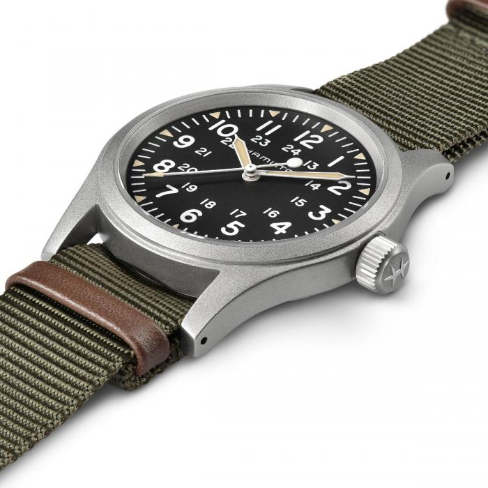 Hamilton Khaki Field Mechanical, model #H69439931, at IJL Since 1937