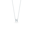 Roberto Coin 18K Diamond Love Letter Necklace "N"