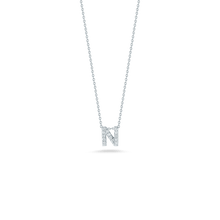 Roberto Coin 18K Diamond Love Letter Necklace "N"