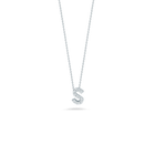 Roberto Coin 18K Diamond Love Letter Necklace "S"