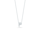 Roberto Coin 18K Diamond Love Letter Necklace "P"