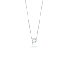 Roberto Coin 18K Diamond Love Letter Necklace "P"