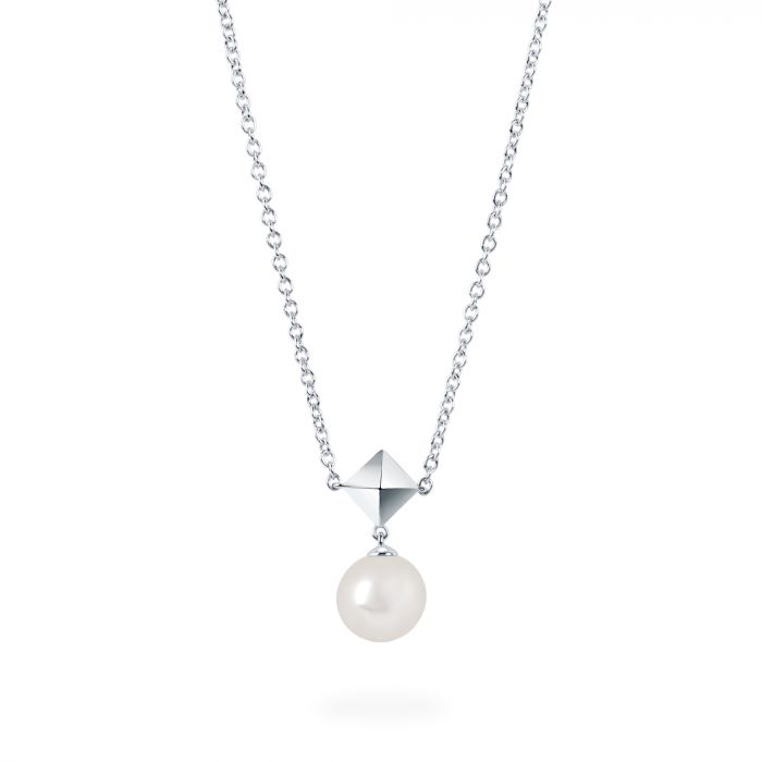 Birks Rock & Pearl Silver Necklace