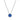 Birks Rosee Du Matin 18KW Sapphire and Diamond Necklace