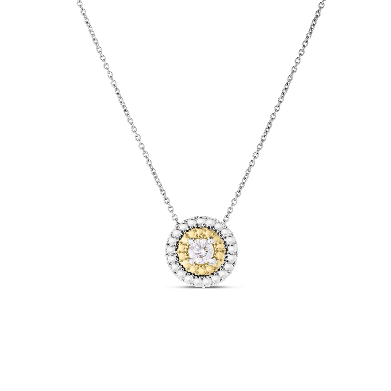 Roberto Coin 18K Siena Large Dot Necklace