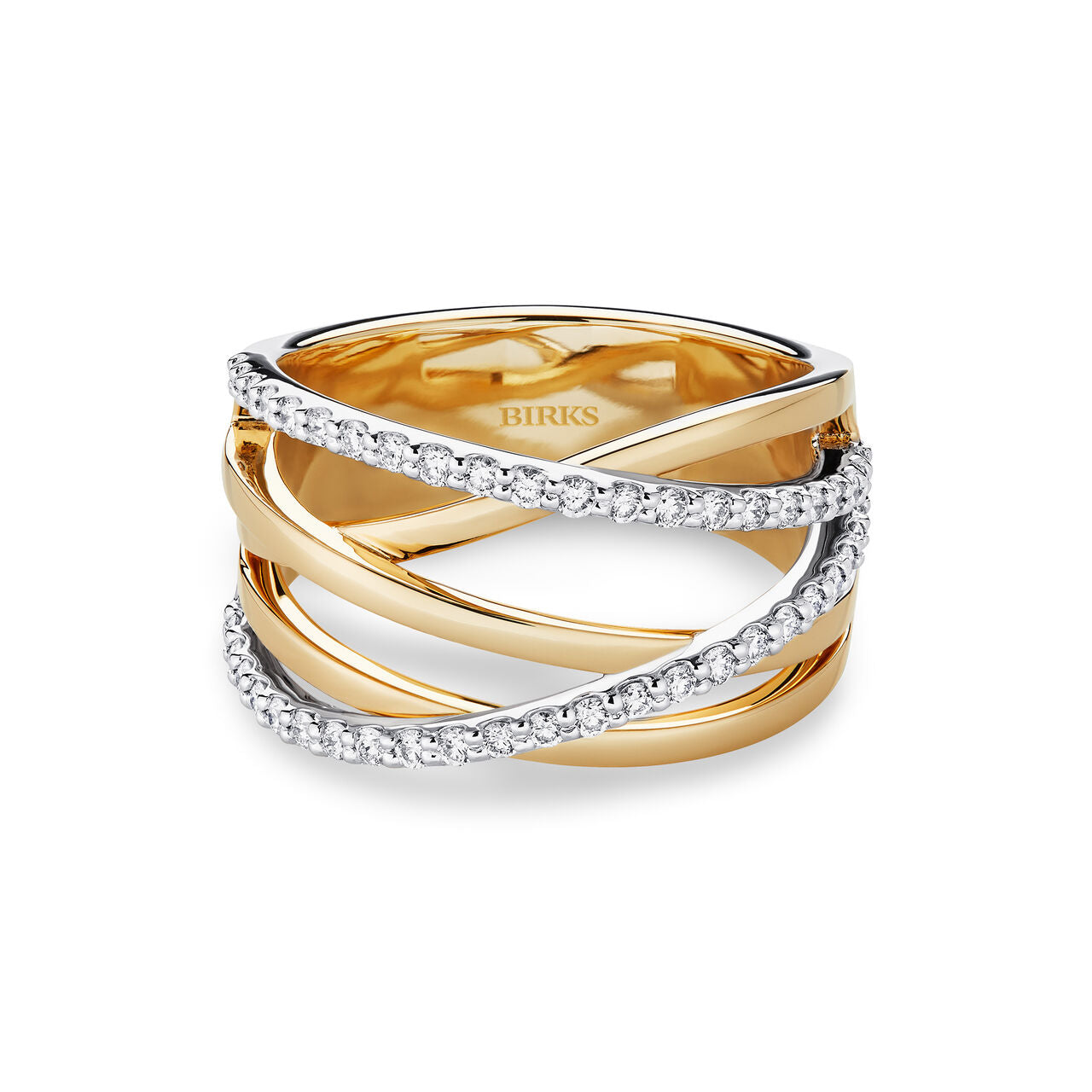 Birks Rosee Du Matin Diamond Ring in 18K Gold
