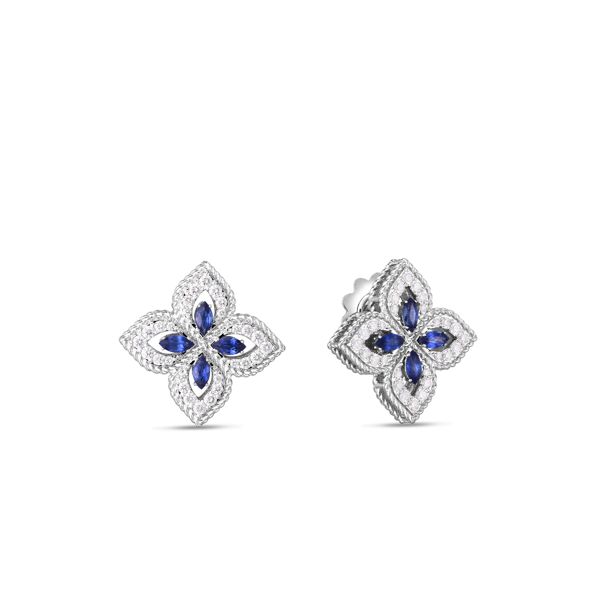 Roberto Coin 18KW Venetian Princess Earrings