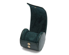 WOLF British Racing Green Single Watch Roll