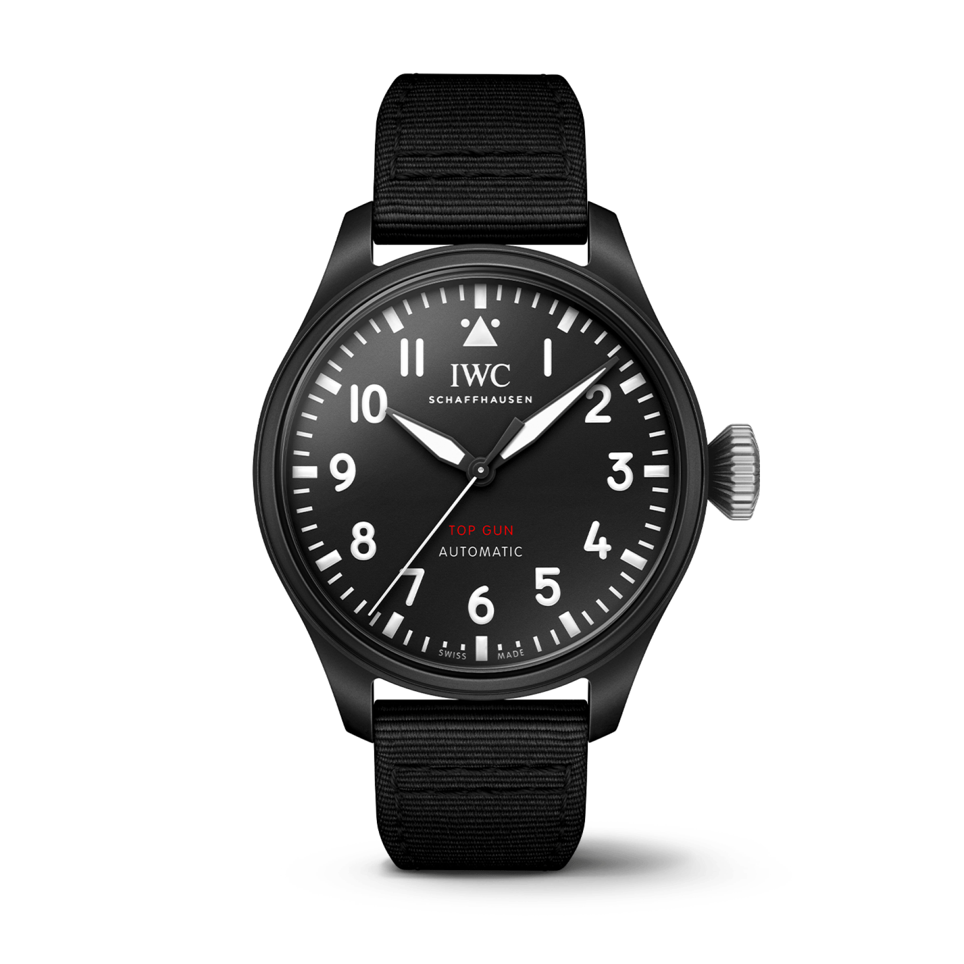 IWC Schaffhausen Big Pilot's Watch 43 Top Gun, model #IW329801, at IJL Since 1937