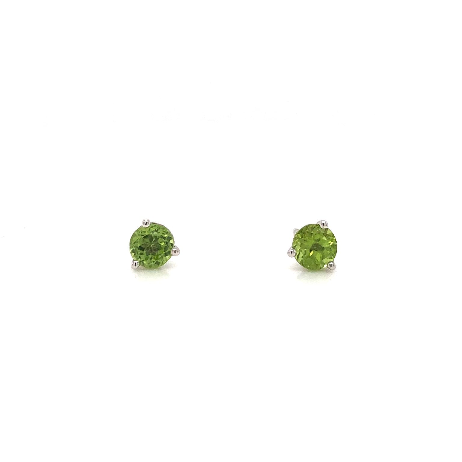 10KW Peridot Stud Earrings