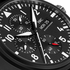 IWC Schaffhausen Pilot's Watch Chronograph 44 "Top Gun", model #IW389101, at IJL Since 1937