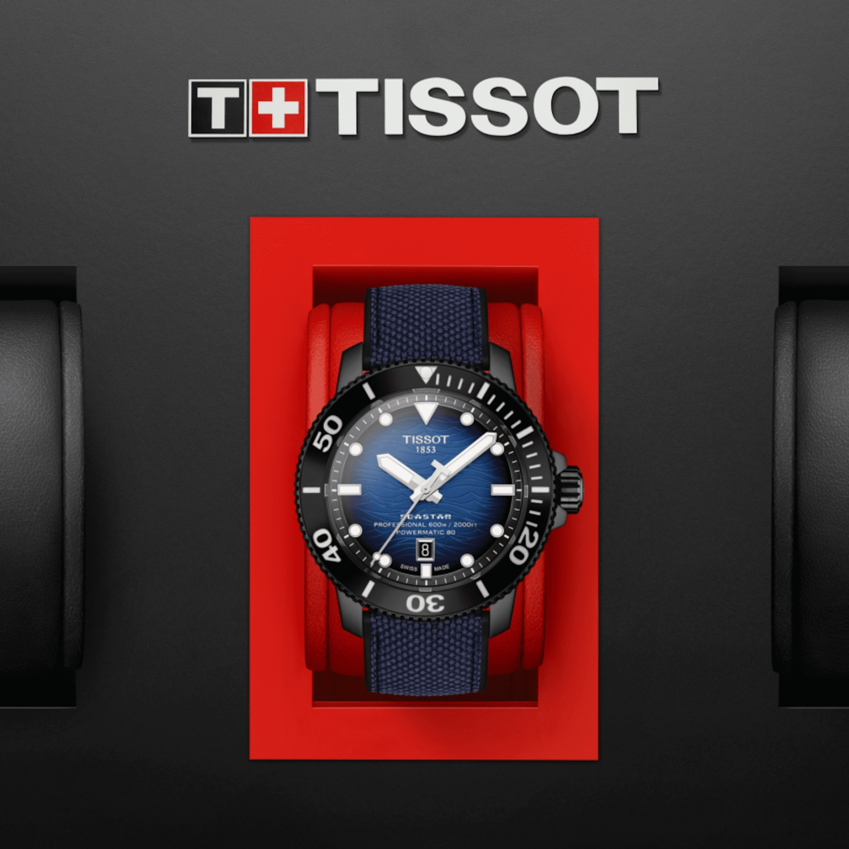 Tissot Seastar 2000 Professional Powermatic 80, model #T120.607.37.041.00, at IJL Since 1937