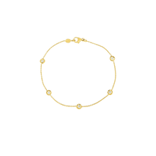 Roberto Coin 18KY Diamonds By The Inch Bracelet